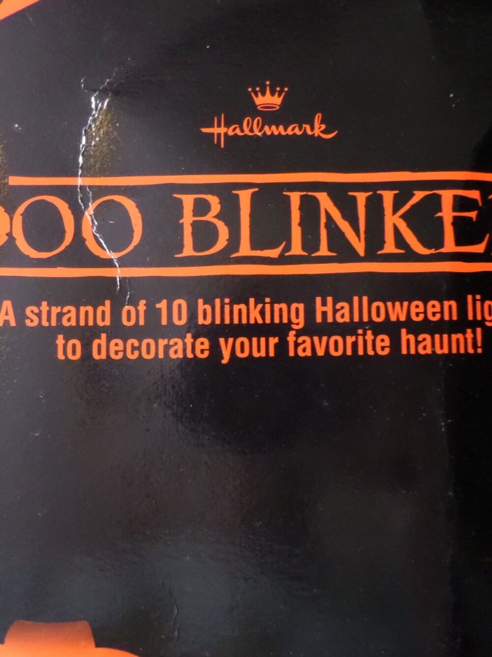 Vintage Hallmark 2 Boxes Halloween Pumpkin Lights Set of 10 Lights ea New In Box - Picture 3 of 9